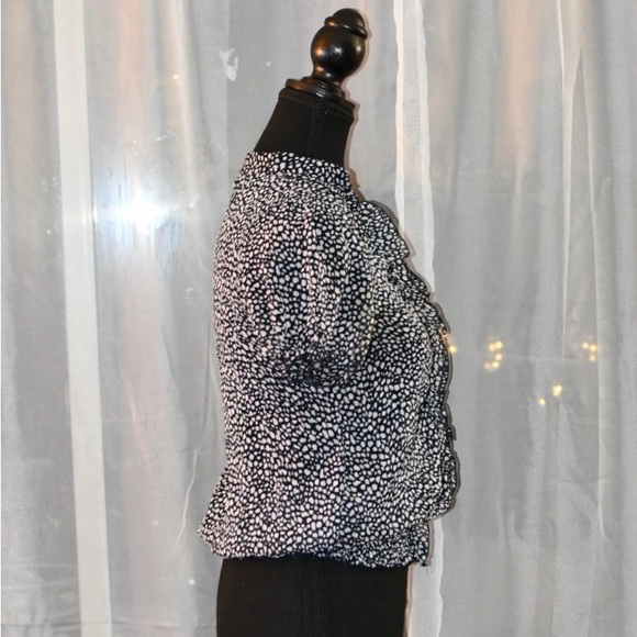 Sheer polka dot Jacob blouse. - Picture 2 of 11